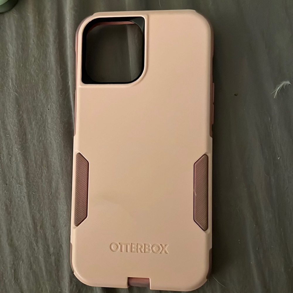 Used pink otter box case for a iPhone 12 Pro Max
